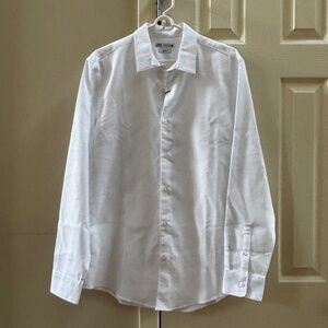 Zara Men's White Button-down Shirt  Size M New with Tags